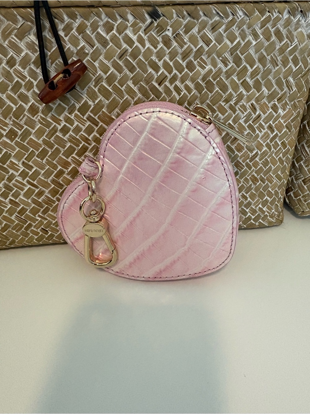 Brahmin Pink Croc-Embossed Multi-Piece Shoulder Bag Set - Women - Picture 10 of 10